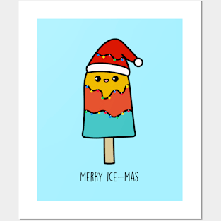 Merry Ice-mas Posters and Art